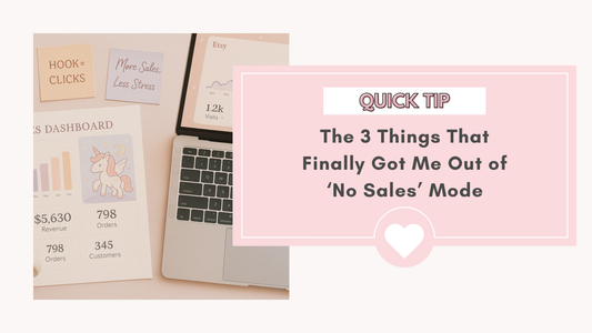 The 3 Things That Finally Got Me Out of ‘No Sales’ Mode