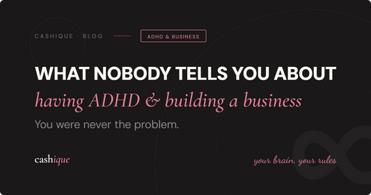 What nobody tells you about having ADHD and trying to build a life, work in a traditional job, and create something that actually fits your brain.