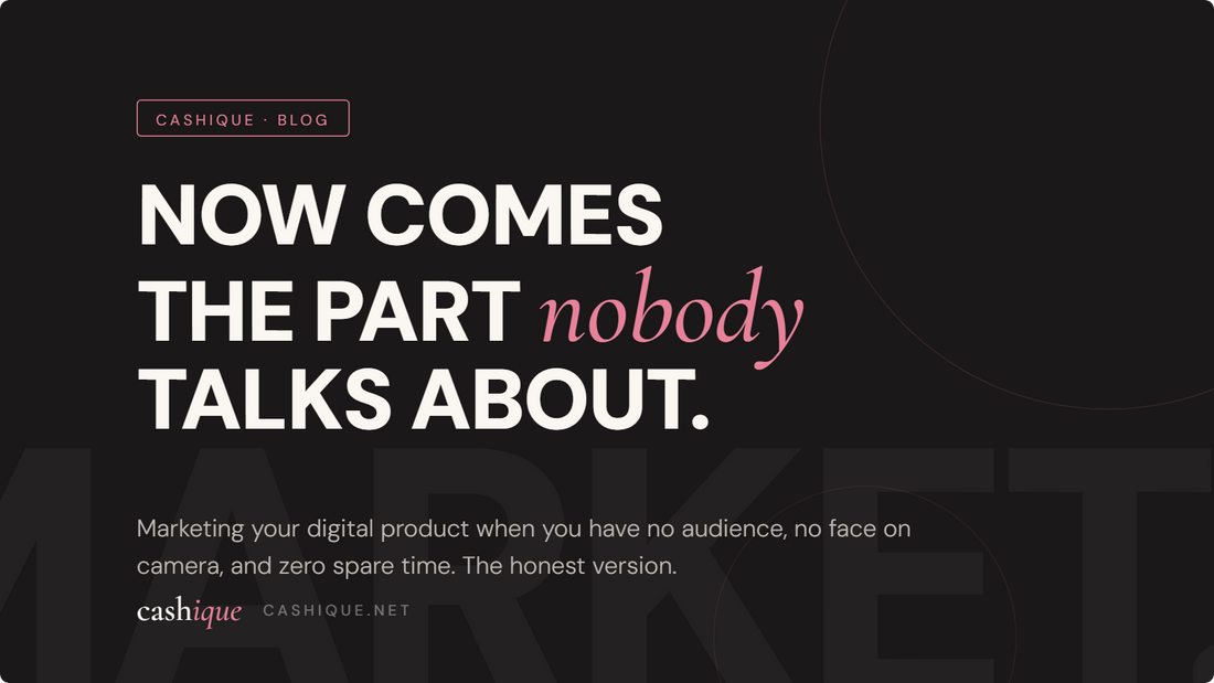 You Made the Product. You Set the Price. Now Comes the Part Nobody Talks About.