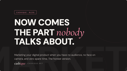 You Made the Product. You Set the Price. Now Comes the Part Nobody Talks About.
