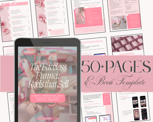 The Faceless Funnel eBook Template
